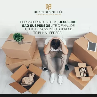 Imagem ilustrando despejo de moradia